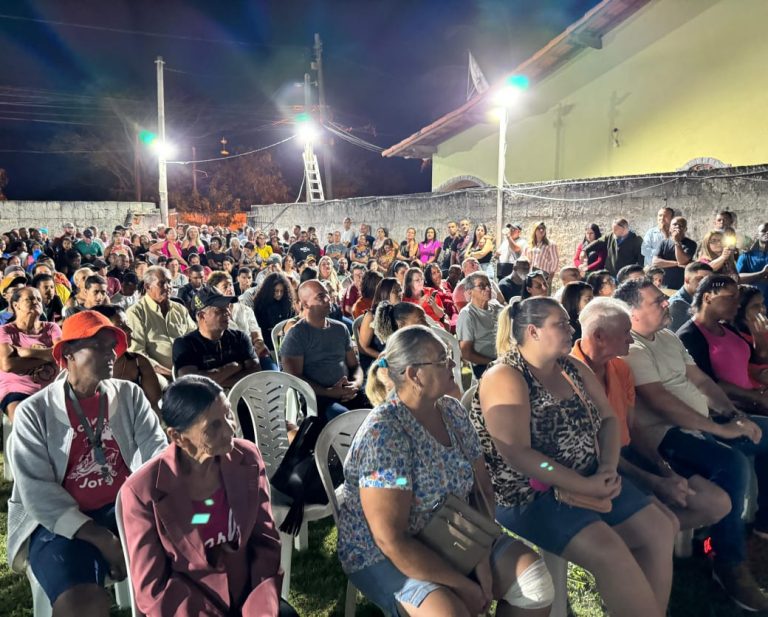 Reunião com os moradores do Jardim São Paulo