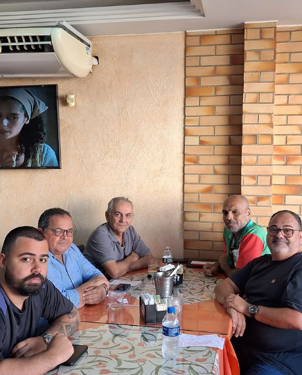 Encontro com as lideranças dos sindicatos dos Empregados em Condomínios, da Construção Civil e do Fórum Intersindical do Leste Fluminense.