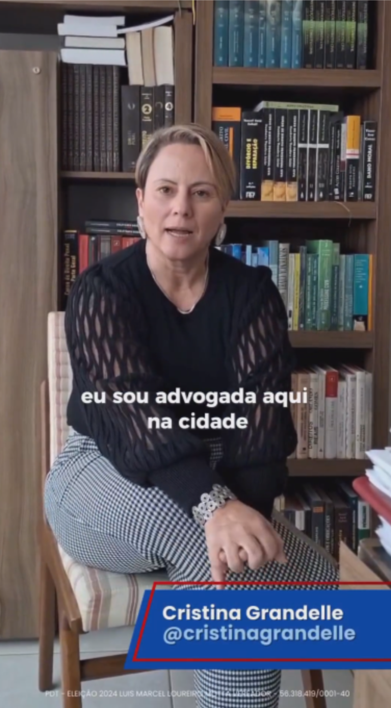 Doutora Cristina Grandelle é uma advogada comprometida e brilhante, cuja expertise e integridade fazem toda a diferença. Se você busca alguém que defenda seus interesses com paixão e competência, ela é a escolha certa.